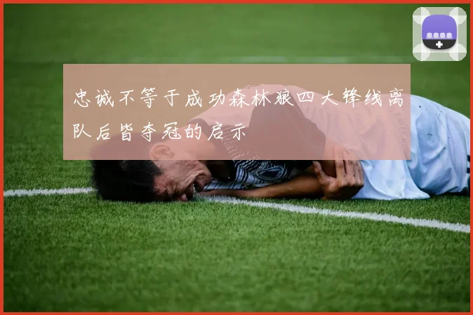 忠诚不等于成功森林狼四大锋线离队后皆夺冠的启示